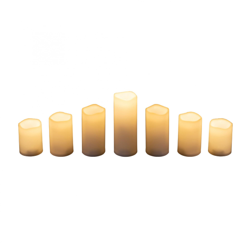 Kültéri, távirányítható LED-es gyertya szett