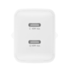 Wall charger 4smarts PDPlug Dual   45W GaN 2xUSB-C white - 4. kép