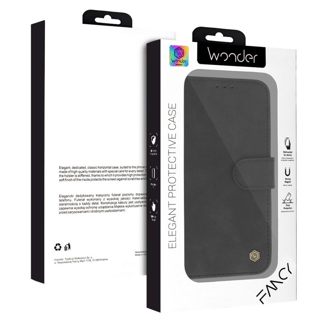 Wonder Fancy Samsung Galaxy A51 fekete tok - 8