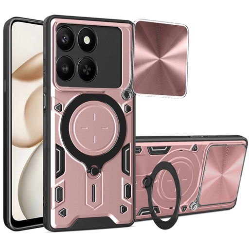 Honor 400 Smart / X7d 4G Rose Gold Techsuit CamGuard Pro tok