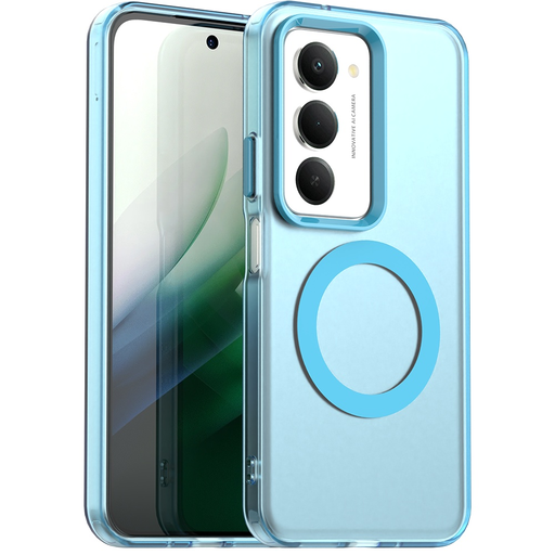 Xiaomi Redmi 15 4G / Redmi 15 5G Techsuit - CandyCase MagSafe - Kék tok