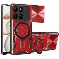 Honor 400 Smart / X7d 4G Piros Techsuit CamGuard Pro tok