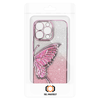 Tel Protect Butterfly Water tok iPhone 17 Pro pink tok - 4. kép