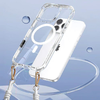 Tel Protect Strap Clear Case for Iphone 17 Pro white - 2. kép
