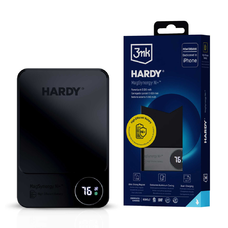 Powerbank 3mk HARDY MagSynergy Ni+ 5,000mAh 22.5W USB 1C1L - fekete