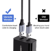 Micro USB kábel USB-Micro USB, QC 3.0, 2.4A, 1m (fekete) - 3. kép