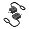 USB-C - USB-A Adapter Ugreen LS503, 2 darabos csomag (Fehér) - 2. kép