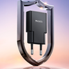 Yesido Wall Charger YC74 - GaN, Gyors Töltés, Ultra-Vékony, Intelligens Chip, Type-C, PD30W, 5V/3A - Fekete - 3. kép