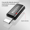Yesido - Lightning to Type-C OTG Adapter (GS03), Plug & Play, 480Mbps - Fekete - 4. kép