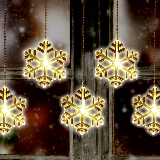 Home ML 250G/WW micro LED-es fényfüzérköteg, 250 db melegfehér micro LED, 10 ágú, vékony, zöld színű vezeték, hálózati adapter, kül- és beltéri kivitel