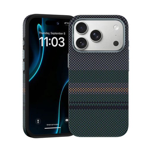 Benks Magnetic Armor Pro Aurora Kevlar 600D tok iPhone 17 Pro (Kamera Vezérlő Gomb)