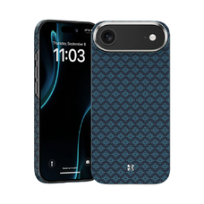 Benks Magnetic Armor Air Armor Grid Kevlar Tok Fém Keret 600D (0068) iPhone 17 Air kék tok