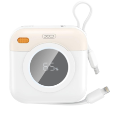Powerbank XO DESIGN PR258, 10000mAh, 20W, QC + PD, Bézs