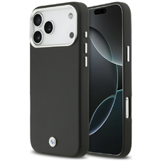 iPhone 17 Pro Max BMW Sign teljesen burkolt fém MagSafe tok fekete,