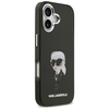iPhone 17 Karl Lagerfeld IML Aquarelle Karl & Logo MagSafe tok fekete tok - 2. kép