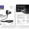 JOYROOM 5xUSB Multi port szivargyújtós autós töltő fekete (JR-CL03) - 0. kép