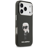iPhone 17 Pro Karl Lagerfeld IML Aquarelle Karl & Logo MagSafe fekete tok - 4. kép
