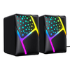 Computer Speaker Havit SK763 USB 2.0, RGB világítás - Fekete - 1. kép