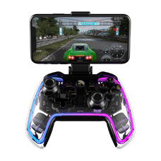 Havit Wireless Controller (G158BT Pro) Android, iOS, Xbox, PS4/PS3, Turbo Function, Alvó mód - Átlátszó