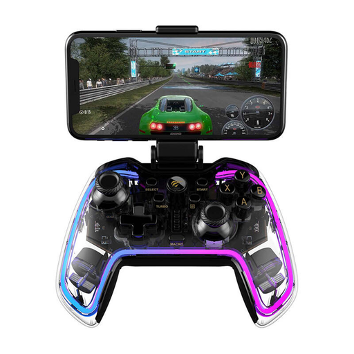Havit Wireless Controller (G158BT Pro) Android, iOS, Xbox, PS4/PS3, Turbo Function, Alvó mód - Átlátszó