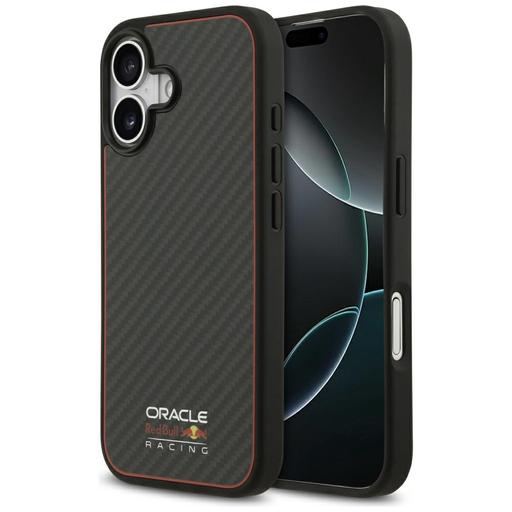 iPhone 17 Red Bull Kevlar Logó Matt MagSafe tok fekete