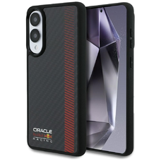 Samsung Galaxy S25 Edge Red Bull Valódi Karbon Szálas Powerbar MagSafe tok fekete