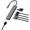 Adapter HUB Verbatim HDMI/USB-C 3.2/USB-C/2xUSB-A 3.2/SD/microSD alumínium - 4. kép