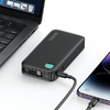Powerbank USAMS visszahúzható kábellel USB-C 10000mAh PD 20W gyors töltés XY sorozat Lila - 2. kép