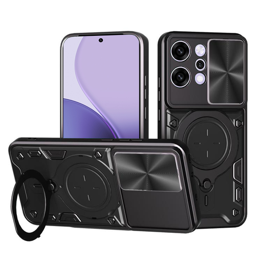 Oppo Reno14 Pro Fekete Techsuit CamGuard Pro tok