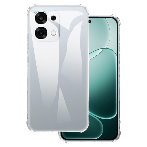 Oppo A6 Pro 4G / A6 Pro 5G Techsuit - Ütésálló Átlátszó Szilikon - Átlátszó tok