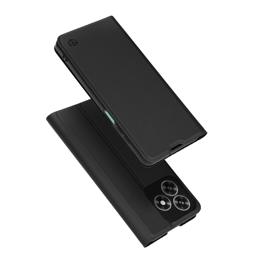 Honor X5c Plus Techsuit Magskin Book - Fekete tok