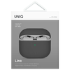 Uniq Lino Silicone AirPods 4 Case - Gray - 4. kép