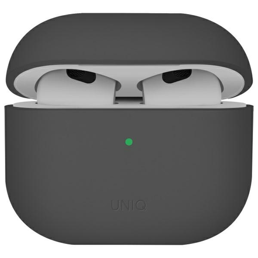 Uniq Lino Silicone AirPods 4 Case - Gray