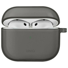 Uniq Glase fliptok AirPods 4-hez - félig áttetsző