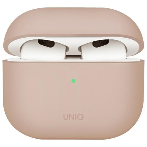 Uniq Lino Szilikon AirPods 4 Tok - Rózsaszín