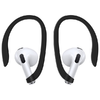 Uniq Nexo AirPods 4 + Ear Hooks szilikon tok - fekete - 4. kép