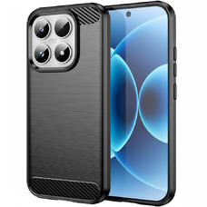 Xiaomi 17 Fekete Techsuit Carbon Silicone tok