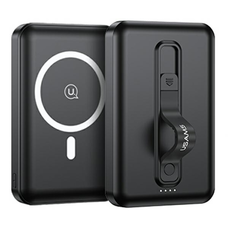 USAMS powerbank PB64 10000mAh 20W QC3.0+PD mágneses vezeték nélküli Gyors Töltés fekete 10KCD17301 (US-CD173)