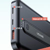 USAMS powerbank PB64 10000mAh 20W QC3.0+PD mágneses vezeték nélküli Gyors Töltés fekete 10KCD17301 (US-CD173) - 4. kép