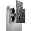 Uniq Optix Aluminum Camera Lens Protector for iPhone 17 with Applicator - Silver - 3. kép
