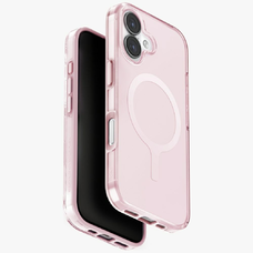  iPhone 17 Pink Uniq Clario Magclick Töltőtok