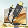 AWEI CL-212T USB-C - HDMI 4K 30Hz kábel Fekete - 0. kép