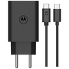 Motorola TurboPower 50W Fali Töltő Dual USB-C/USB-A 1m USB-C Kábellel fekete - 4. kép