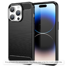 Honor Magic8 Pro Fekete Techsuit Carbon Silicone tok