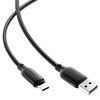 Data Cable (C16-04) Gyors Töltőkábellel, USB-ről Type-C-re, 3A, Hajlításálló, 1.2m - Fekete - 1. kép