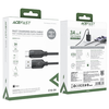 Data Cable (C16-04) Gyors Töltőkábellel, USB-ről Type-C-re, 3A, Hajlításálló, 1.2m - Fekete - 4. kép