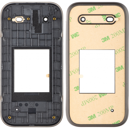 Kijelzőkeret HMD 2660 Fliptokhoz, Külső, Fekete 5001000494SH0