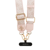  Guess Csuklópánt Crossbody Strap PU 4G Metal Logo Pink - 1. kép