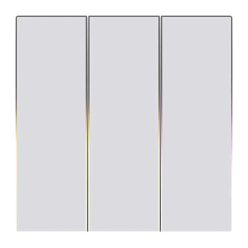 ZigBee Érintéses Fénykapcsoló Avatto TS60-EU-W2 Single TUYA (fehér)