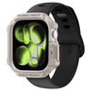 Apple Watch 10 / 11 42mm Spigen Rugged Armor V2 Dűne Bézs tok - 1. kép